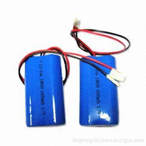 Lithium-ion Rechargeable Battery Pack, 3.7V/4,400mAh for GPS